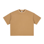 Washed Cotton Boxy T Shirt 7.8oz