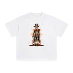 Halloween Skeleton Man Graphic Tee-INNBLAC Fashion Apparel