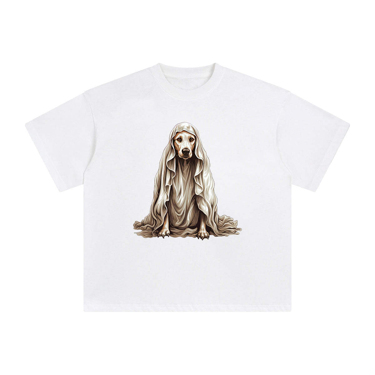 Ghost Dog Graphic Tee-INNBLAC Fashion Apparel