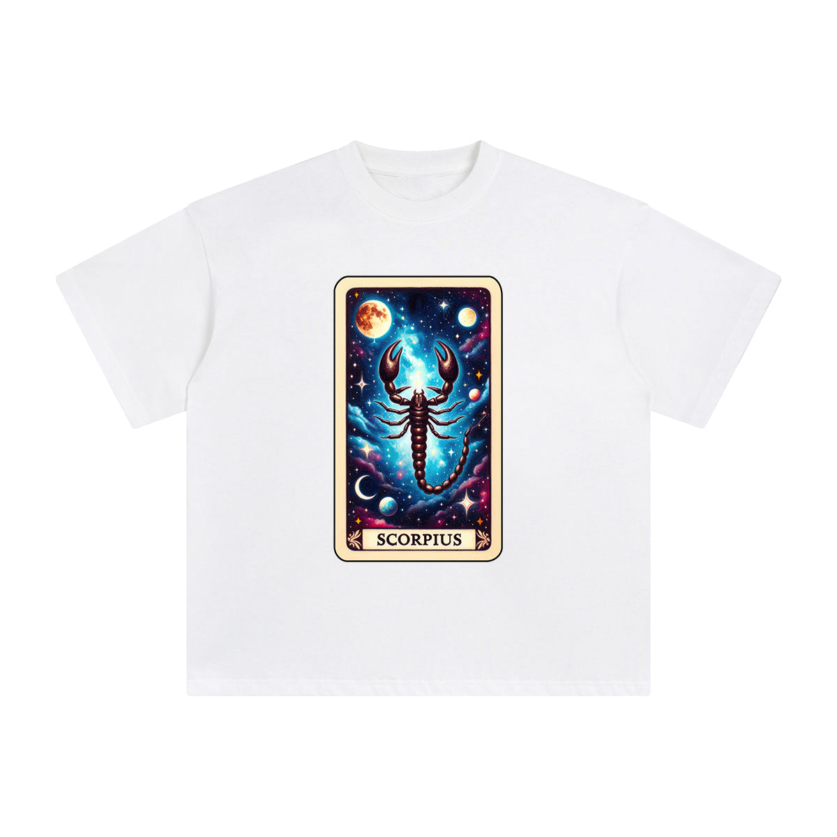 Scorpius Zodiac Graphic Tee-INNBLAC Fashion Apparel