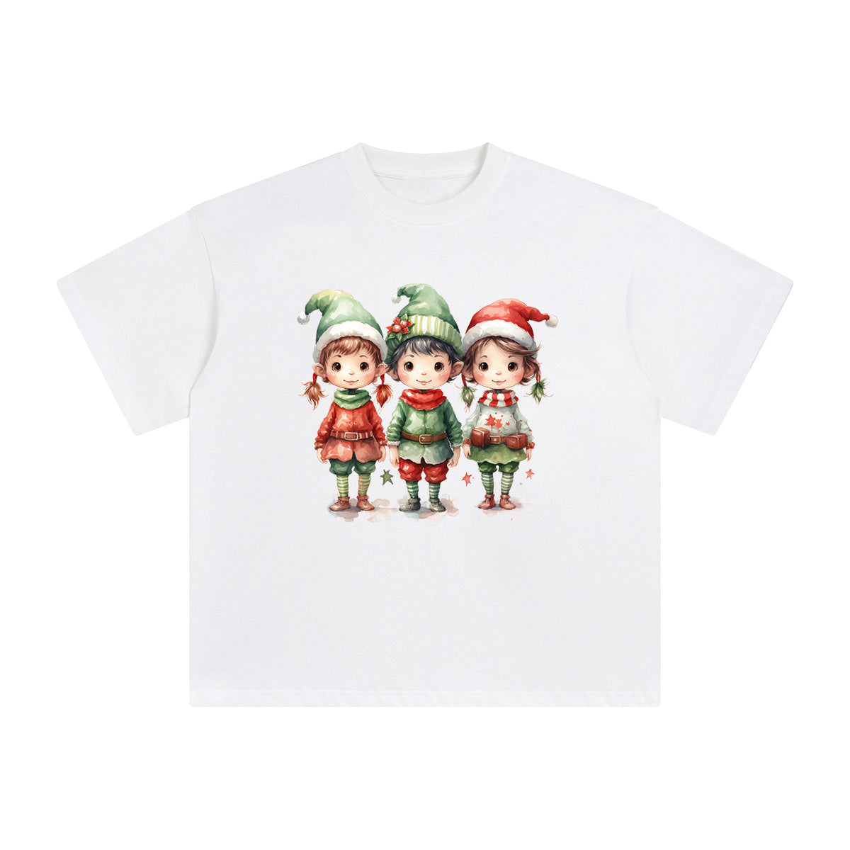 Christmas ELF Graphic Tee-INNBLAC Fashion Apparel