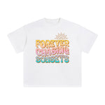 Forever Chasing Sunsets Graphic Tee-INNBLAC Fashion Apparel