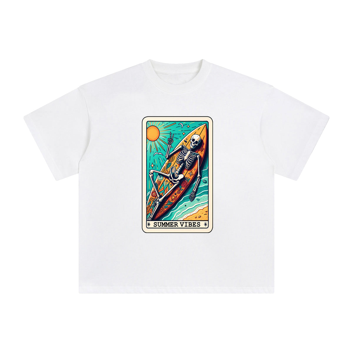 Summer Vibes Graphic Tee-INNBLAC Fashion Apparel