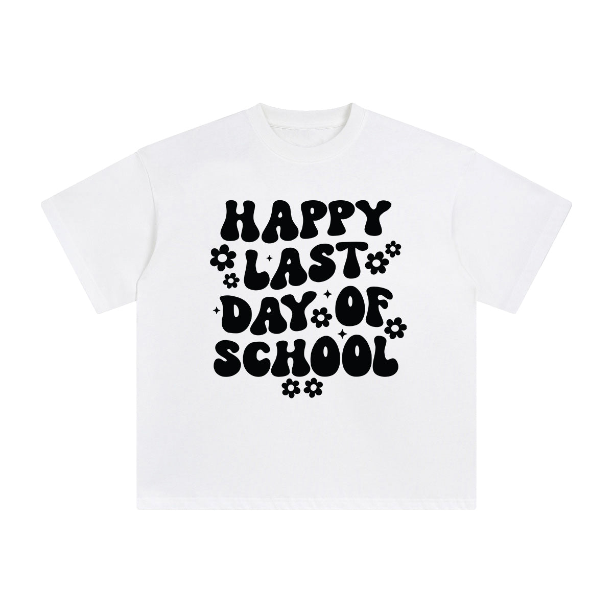Happy Last Day Of School Graphic Tee-INNBLAC Fashion Apparel