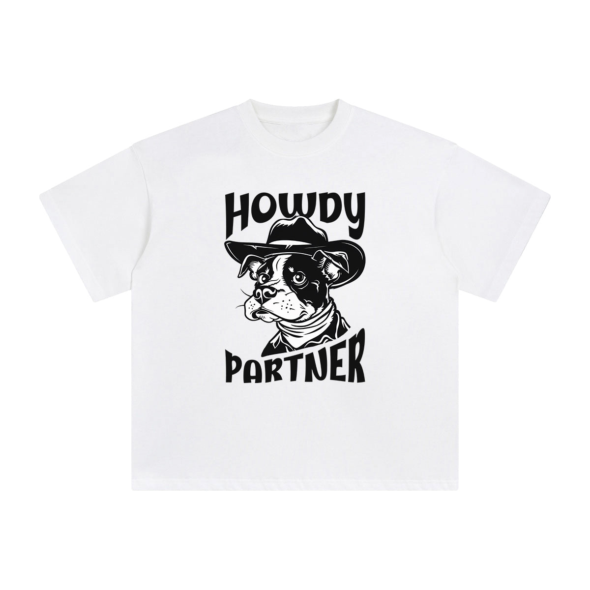 Howdy Partner Graphic Tee-INNBLAC Fashion Apparel