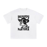 Howdy Partner Graphic Tee-INNBLAC Fashion Apparel
