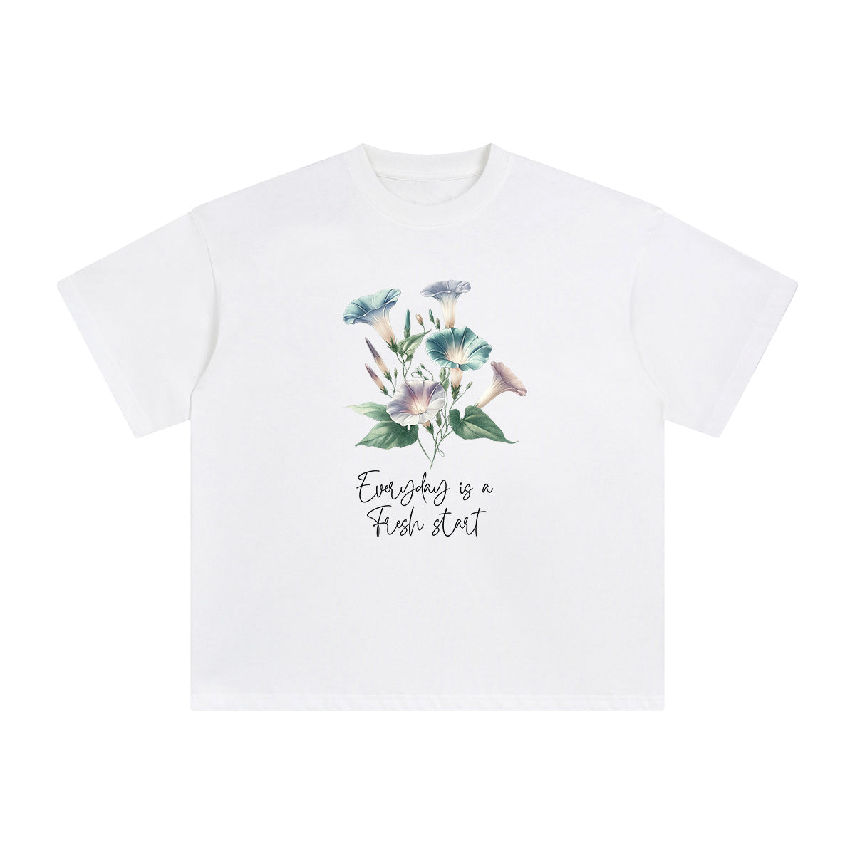 MorningGlory Graphic Tee-INNBLAC Fashion Apparel