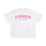 Stronger Than Cancer Graphic Tee-INNBLAC Fashion Apparel