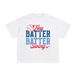 Hey Better Swing Graphic Tee-INNBLAC Fashion Apparel