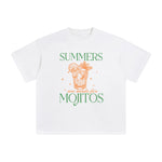 Summers Mojitos Graphic Tee-INNBLAC Fashion Apparel