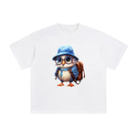 Student Bird Graphic Tee-INNBLAC Fashion Apparel