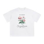 Chrysanthemum Graphic Tee-INNBLAC Fashion Apparel