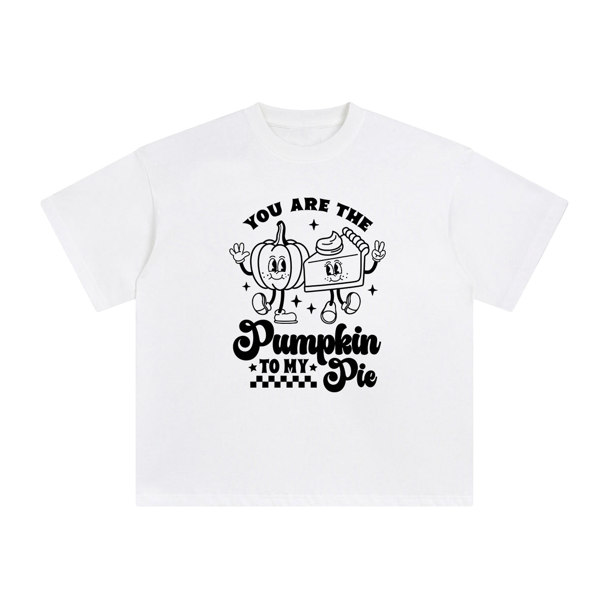 You Are The Pumpkin To My Pie Graphic Tee-INNBLAC Fashion Apparel