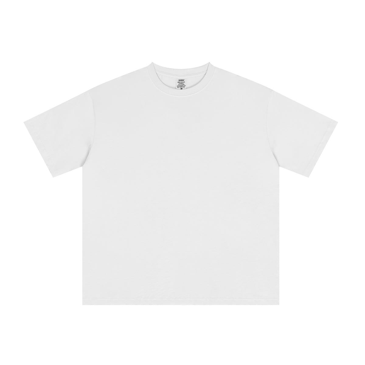 Crew Neck Solid Color T shirt 7oz-INNBLAC Fashion Apparel