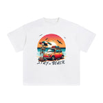 Stay On Beach Graphic Tee-INNBLAC Fashion Apparel