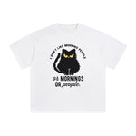 I Don't Like Morning People Graphic Tee-INNBLAC Fashion Apparel