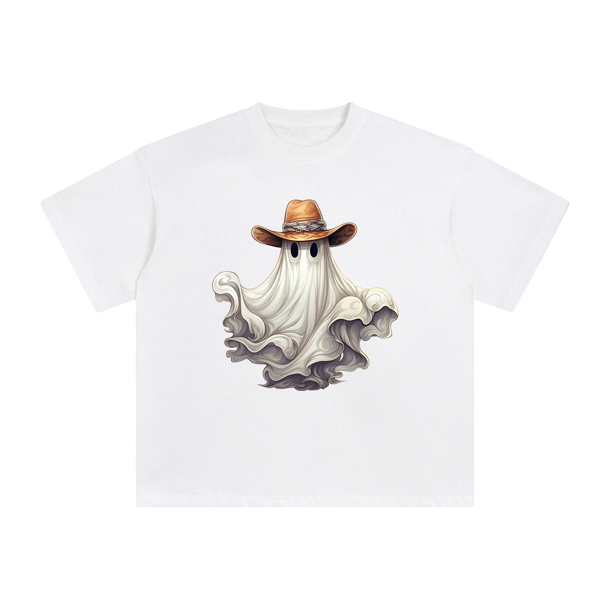 Ghost Graphic Tee-INNBLAC Fashion Apparel