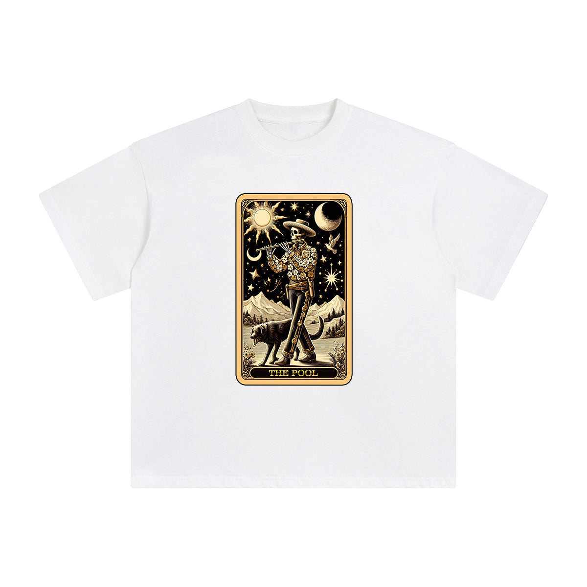 The Pool Card Graphic Tee-INNBLAC Fashion Apparel