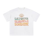 Salt Water Sea Shells Sunshine Graphic Tee-INNBLAC Fashion Apparel