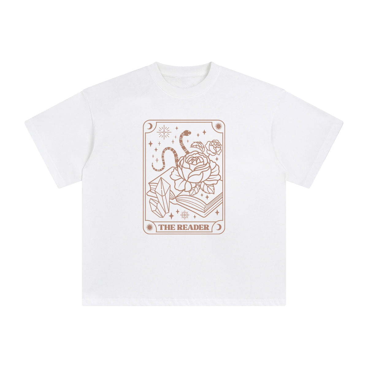 The Reader Graphic Tee-INNBLAC Fashion Apparel