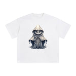 Ghost Cat Graphic Tee-INNBLAC Fashion Apparel