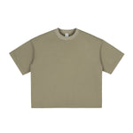 Washed Cotton Boxy T Shirt 7.8oz
