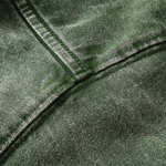 Camiseta lavada de corte holgado y peso pesado de 8.25 oz