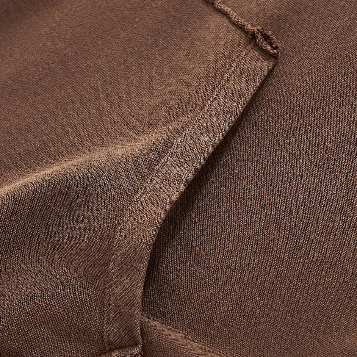 Raw Edge Sleeveless Boxy Hoodie