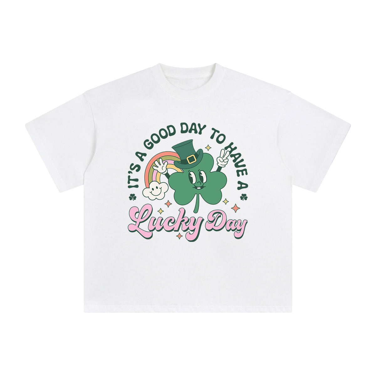 Lucky Day Graphic Tee-INNBLAC Fashion Apparel