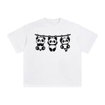 Panda Graphic Tee-INNBLAC Fashion Apparel