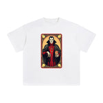 Dracula Tarot Card Graphic Tee-INNBLAC Fashion Apparel