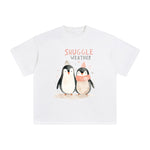 Snuggle Weather Graphic Tee-INNBLAC Fashion Apparel