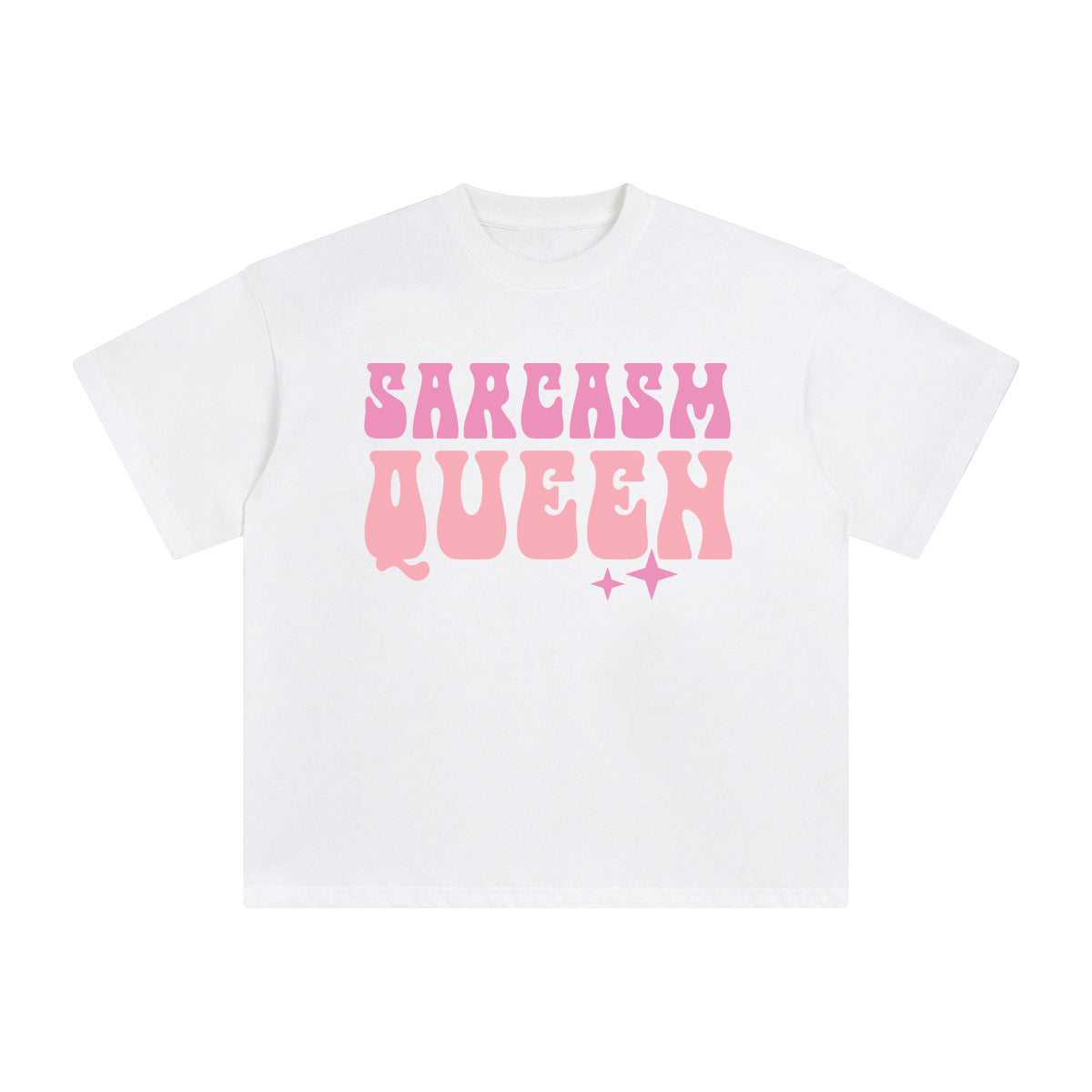 Sarcasm Queen Graphic Tee-INNBLAC Fashion Apparel