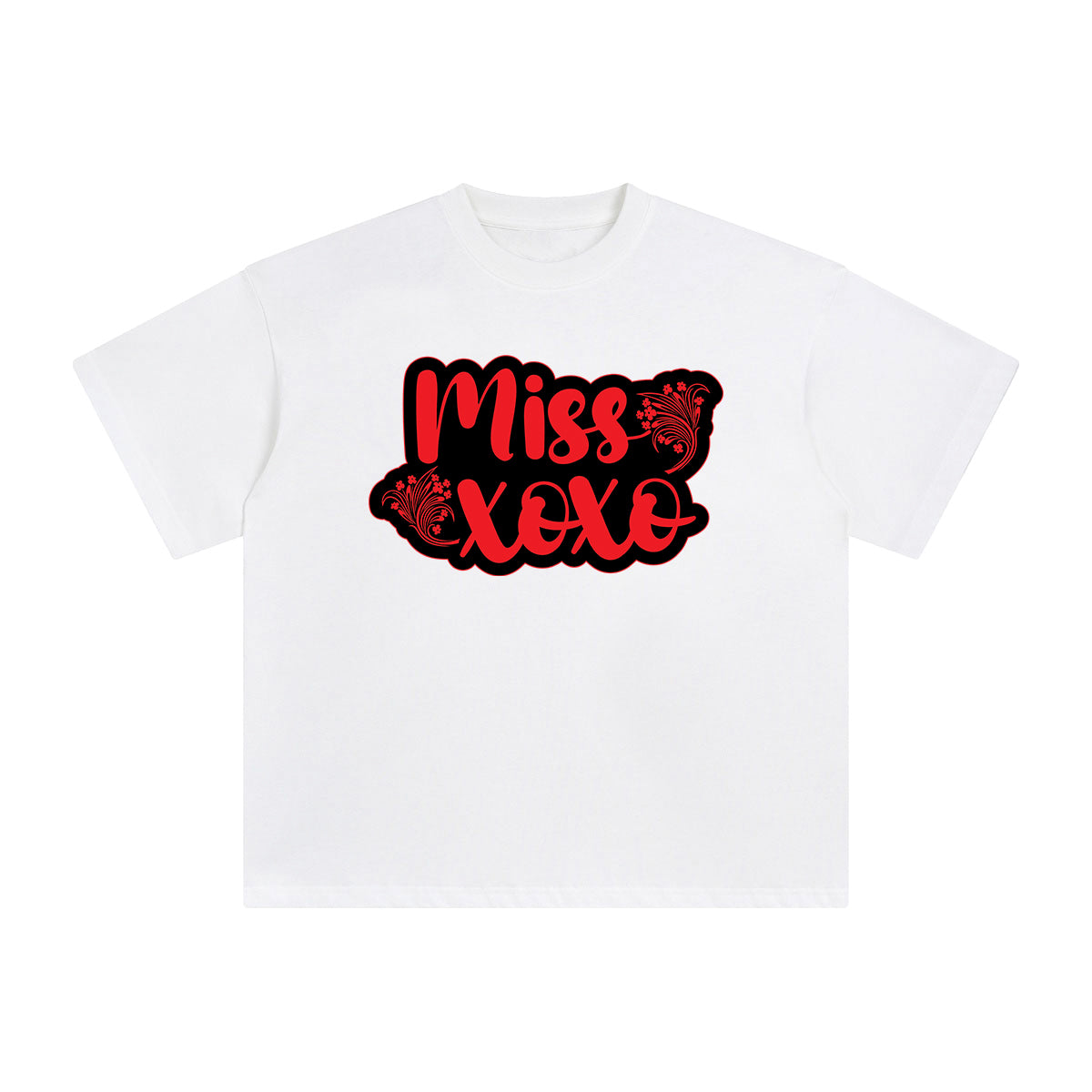Miss Xoxo Aesthetic Graphic Tee-INNBLAC Fashion Apparel