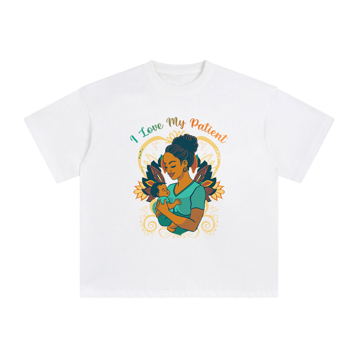 I Love My Patient Graphic Tee-INNBLAC Fashion Apparel