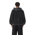 Heavyweight Washed Cotton Boxy Hoodie