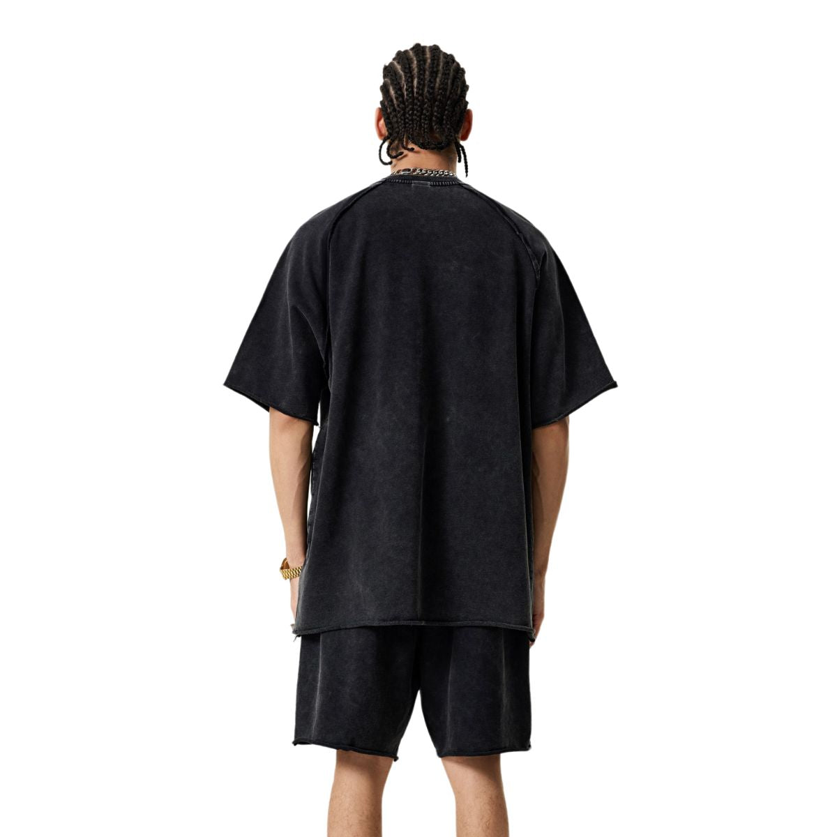 Heavyweight Raw Edge Destructive Tee 10oz