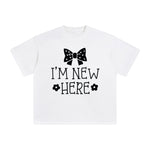 I'm New Here Graphic Tee-INNBLAC Fashion Apparel