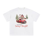 Christmas Farm Graphic Tee-INNBLAC Fashion Apparel