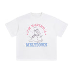 Snowman Meltdown Graphic Tee-INNBLAC Fashion Apparel