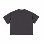 Washed Cotton Boxy T Shirt 7.8oz
