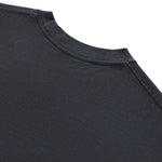 Crew Neck Washed Cotton T Shirt 7.8oz