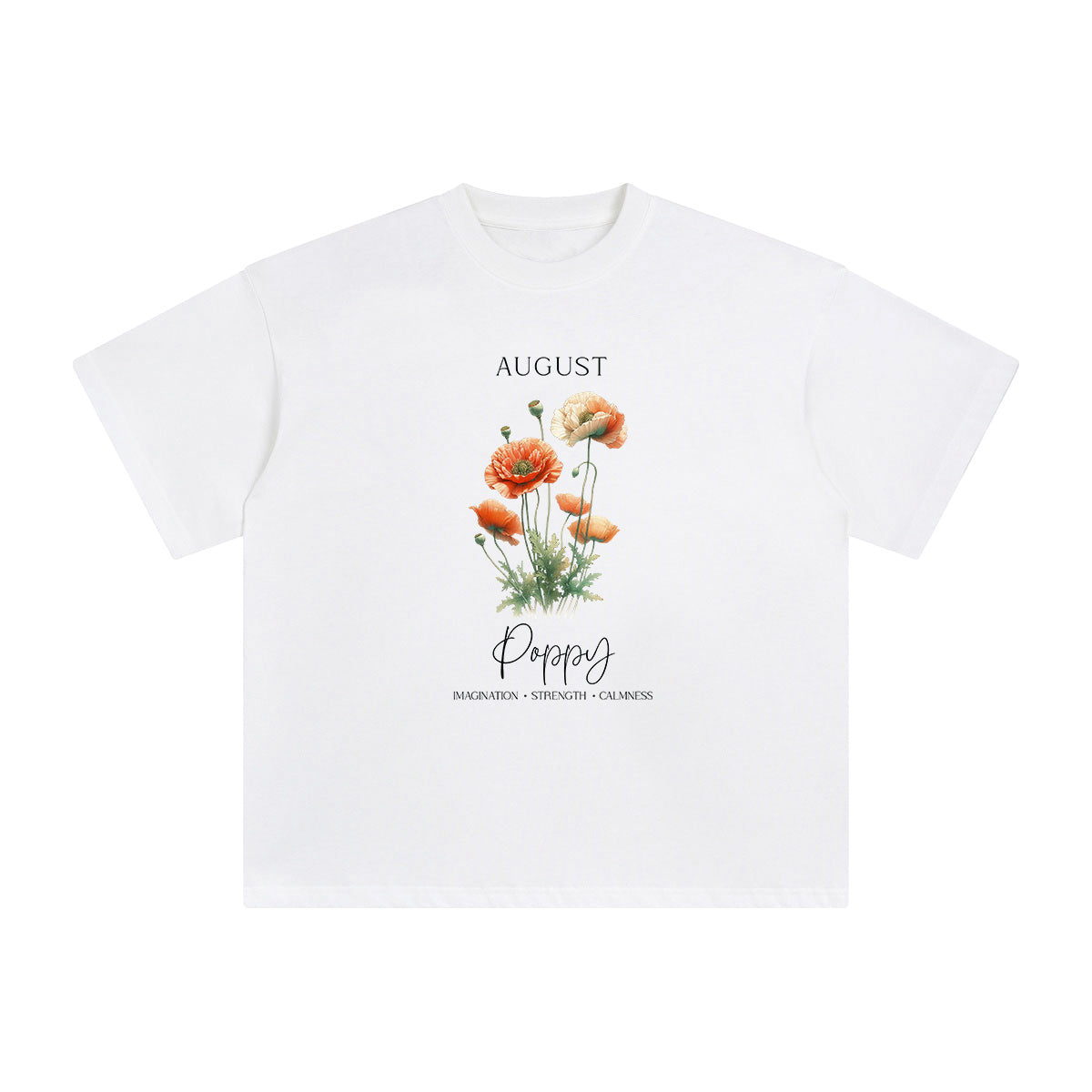 Poppy Graphic Tee-INNBLAC Fashion Apparel