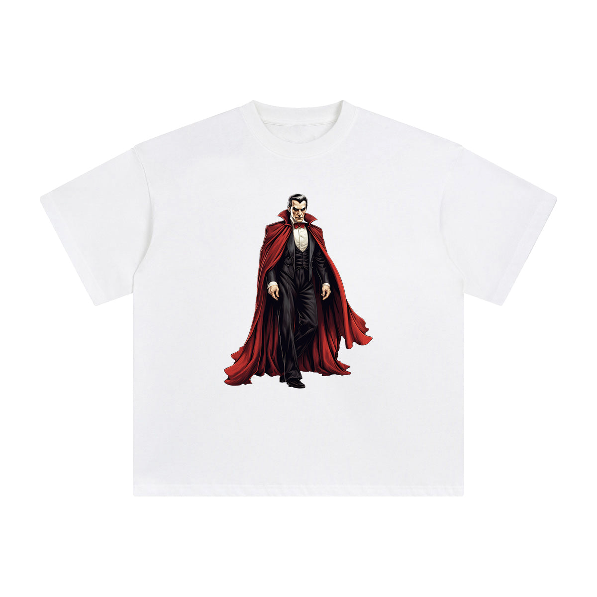 Halloween Dracula Graphic Tee-INNBLAC Fashion Apparel