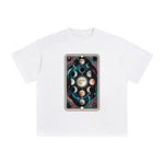Mystical Moon Tarot Card Graphic Tee-INNBLAC Fashion Apparel