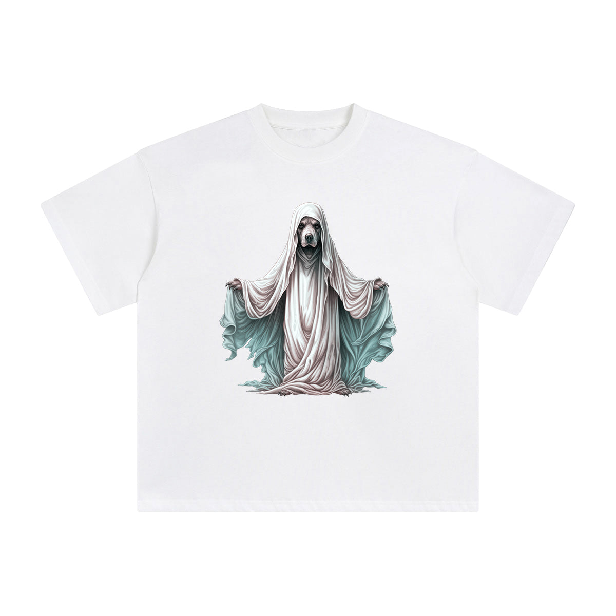 Ghost Dog Graphic Tee-INNBLAC Fashion Apparel