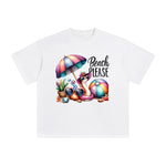 Snake On Vacation Graphic Tee-INNBLAC Fashion Apparel