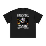 Oriental Mask Graphic Tee-INNBLAC Fashion Apparel