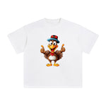 Funny Turkey Graphic Tee-INNBLAC Fashion Apparel