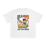 Life Is Simple Just Add Water Graphic Tee-INNBLAC Fashion Apparel